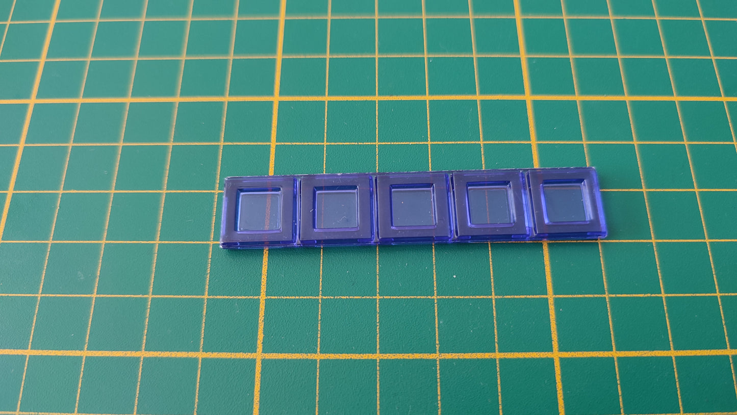 Polyominos bleu pentominos en I pièce détachée jeu de société Blokus #E53