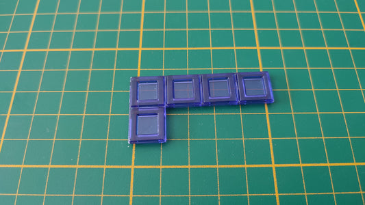 Polyominos bleu pentominos en L pièce détachée jeu de société Blokus #E53