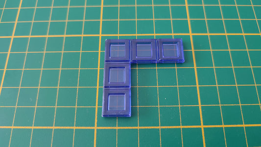 Polyominos bleu pentominos en L pièce détachée jeu de société Blokus #E53