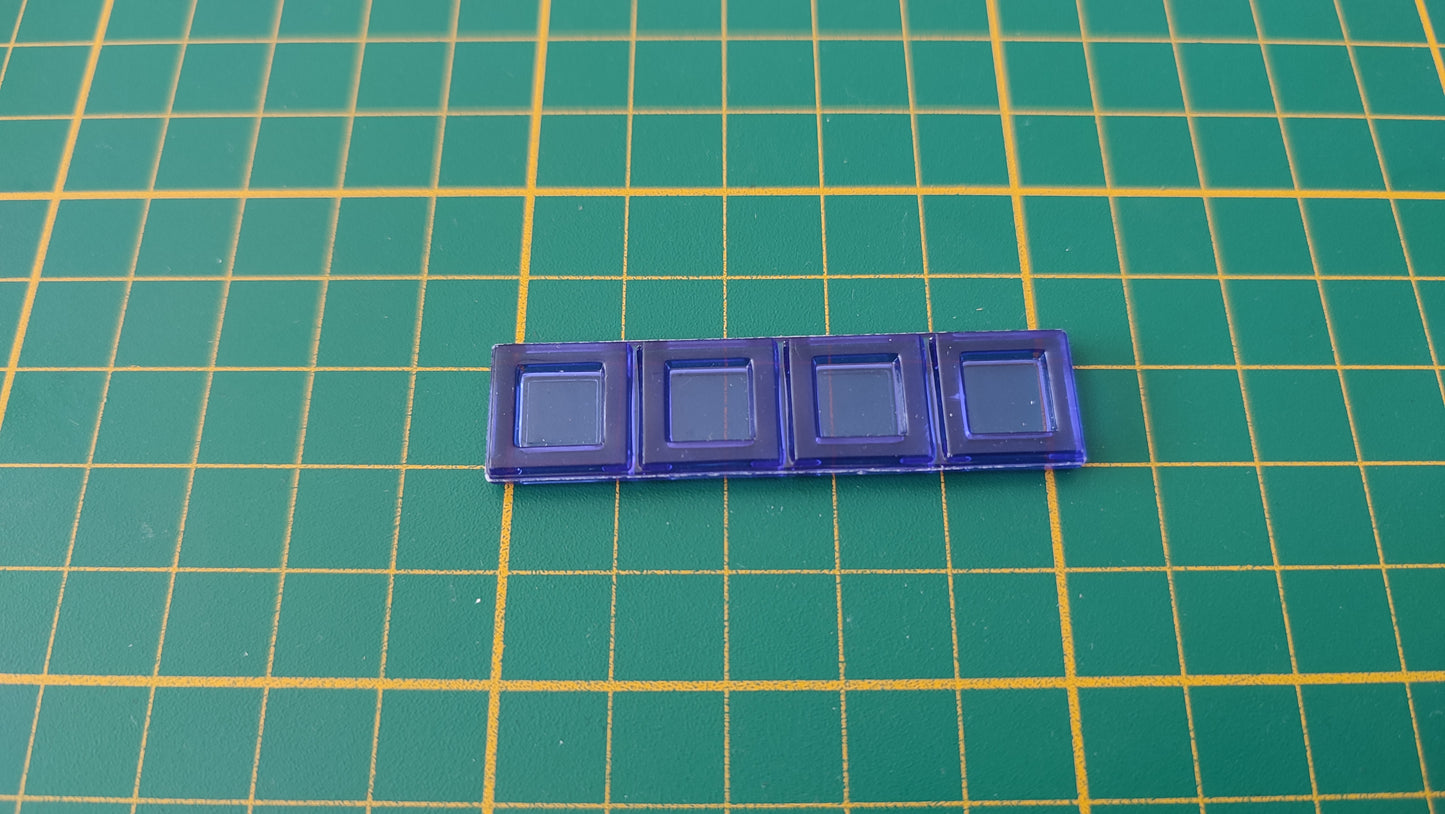 Polyominos bleu tétrominos en I pièce détachée jeu de société Blokus #E53