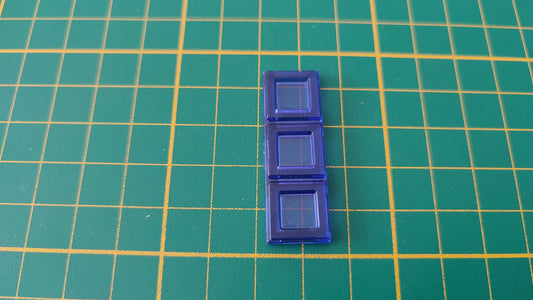 Polyominos bleu triominos en I pièce détachée jeu de société Blokus #E53