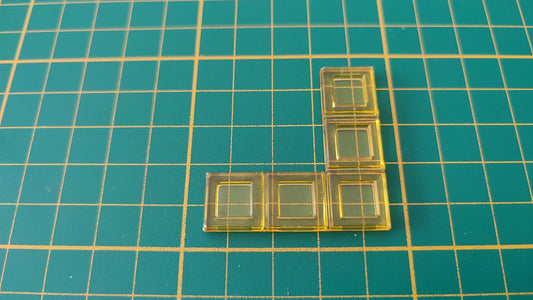 Polyominos jaune pentominos en L pièce détachée jeu de société Blokus #E53