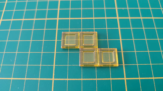 Polyominos jaune tétromino Z pièce détachée jeu de société Blokus #E53