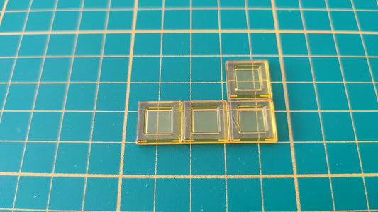 Polyominos jaune tétromino en L pièce détachée jeu de société Blokus #E53