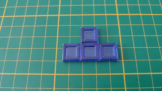 Polyominos bleu tétrominos en T pièce détachée jeu de société Blokus #E53