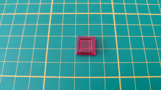 Polyominos rouge pentomino carré 1x1 pièce détachée jeu de société Blokus #E53