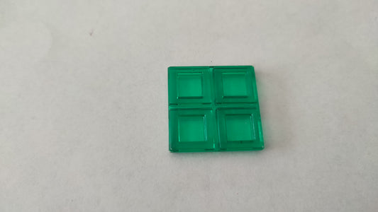 Polyominos vert pentomino carré 2x2 pièce détachée jeu de société Blokus #E53