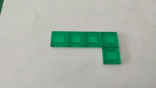 Polyominos vert pentominos en L pièce détachée jeu de société Blokus #E53