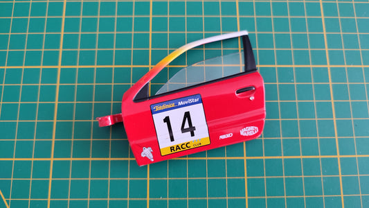 Porte gauche pièce détachée miniature 1/18 Solido Citroën Xsara Wrc #C62