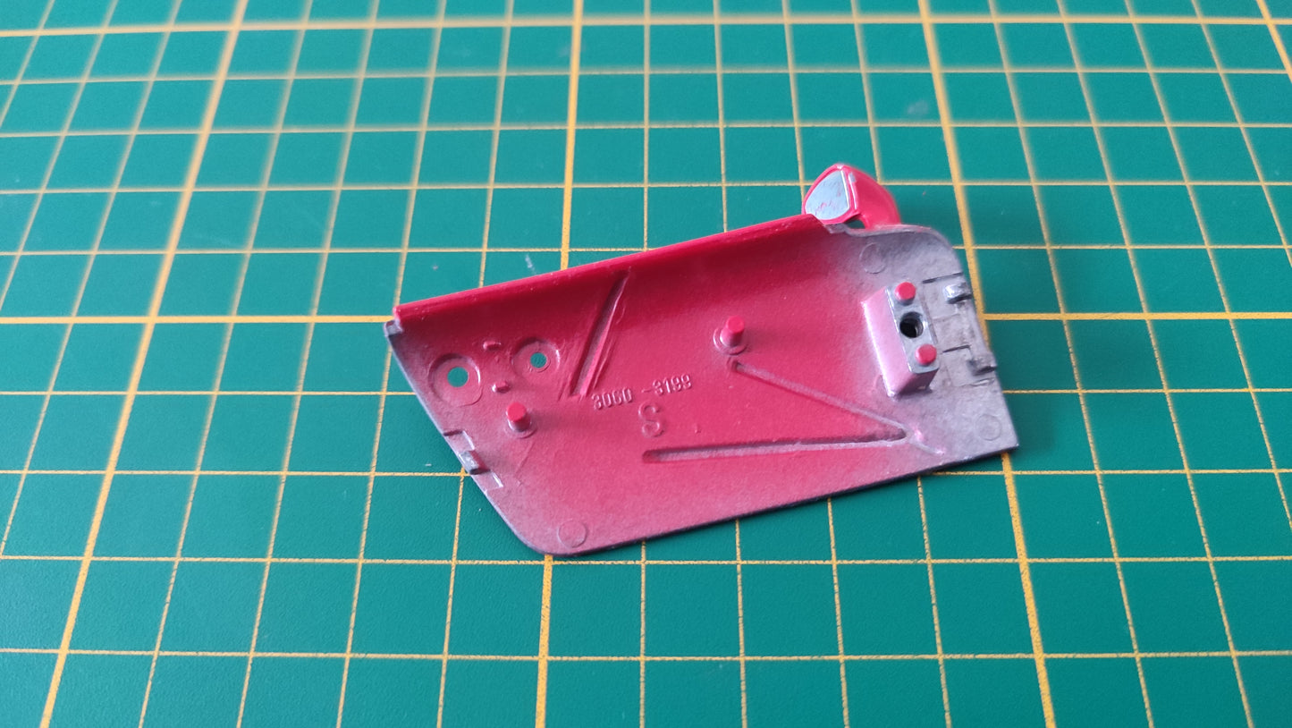 Porte gauche pièce détachée miniature Bburago burago Porsche 911 Carrera 1993 rouge 1/18 1/18e 1/18ème #D56