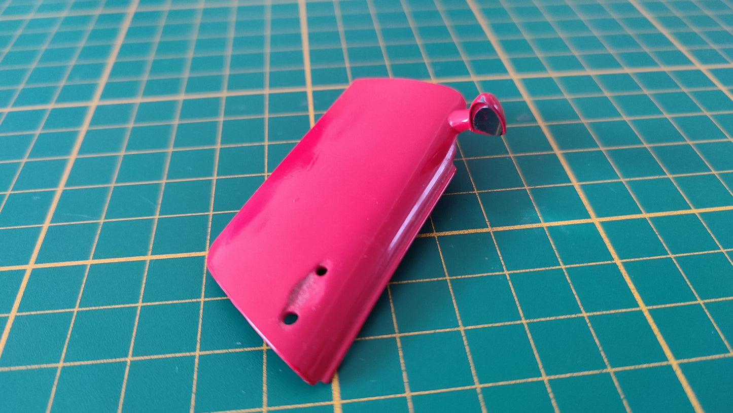 Porte gauche pièce détachée miniature Bburago burago Porsche 911 Carrera 1993 rouge 1/18 1/18e 1/18ème #D56