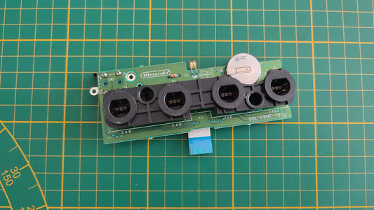 Port manette DOL-FRNT-01 pièce détachée console de jeux Nintendo Gamecube DOL-001 (EUR) #E58
