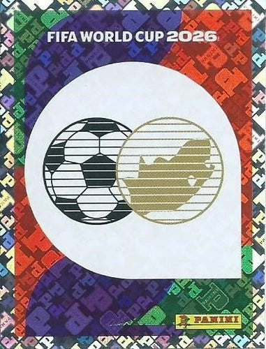 RSA 1 Logo de l'équipe - Sticker autocollant Panini Coupe du Monde FIFA 2026 Afrique du Sud - Pièce détachée