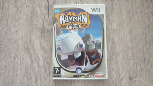 Rayman contre les lapins encore + crétins jeu vidéo console de jeux Nintendo Wii #SP