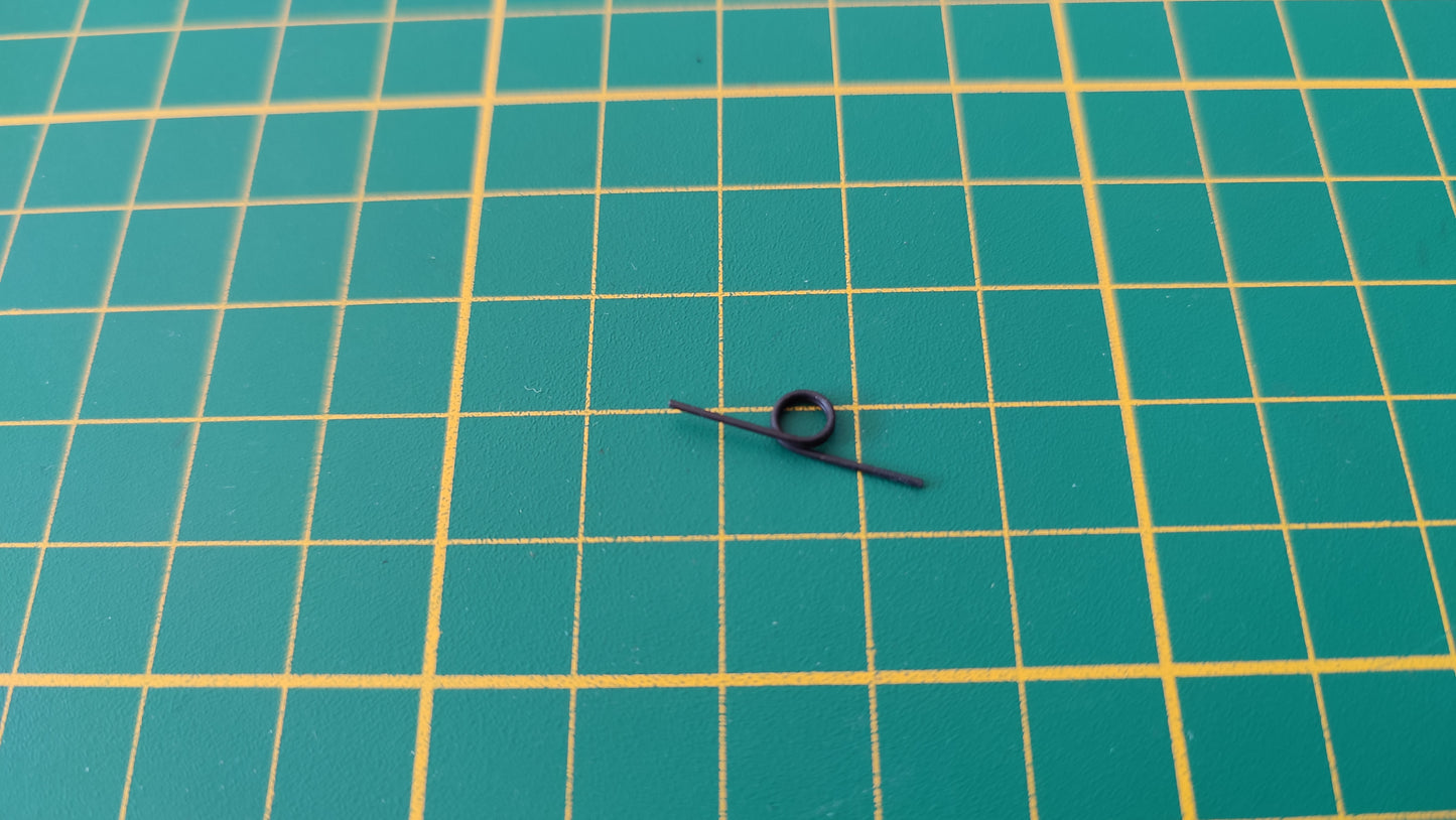 Ressort ouverture porte pièce détachée miniature Burago Bburago Lamborghini Countach 1988 1/18 1/18e 1/18ème #C77