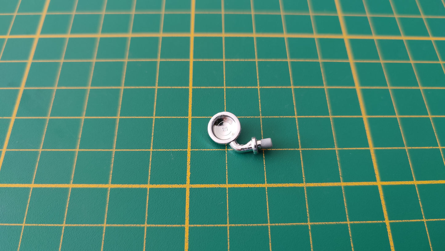 Rétroviseur gauche chromé référence 30641027 pièce détachée Playmobil #E17