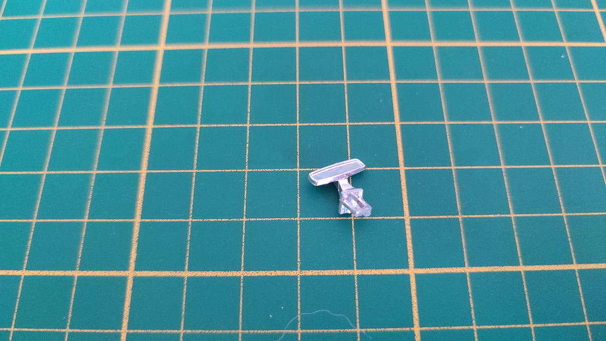 Rétroviseur intérieur pièce détachée miniature Bburago Burago Mercedes-benz 300 sl 1/18 1/18e 1/18ème #E84