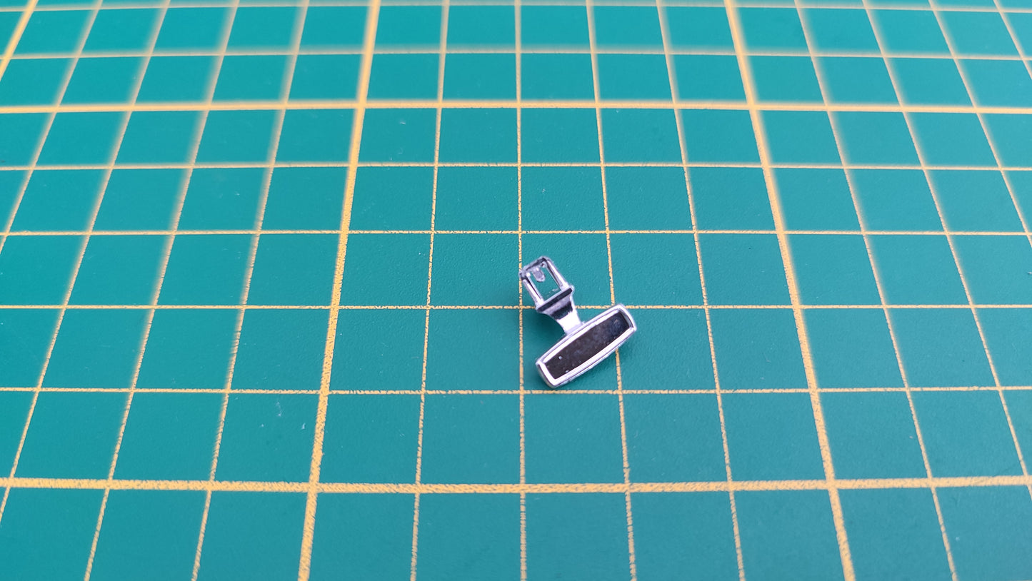 Rétroviseur intérieur pièce détachée miniature Bburago Burago Mercedes-benz 300 sl cabriolet 1/18 1/18e 1/18ème #E04