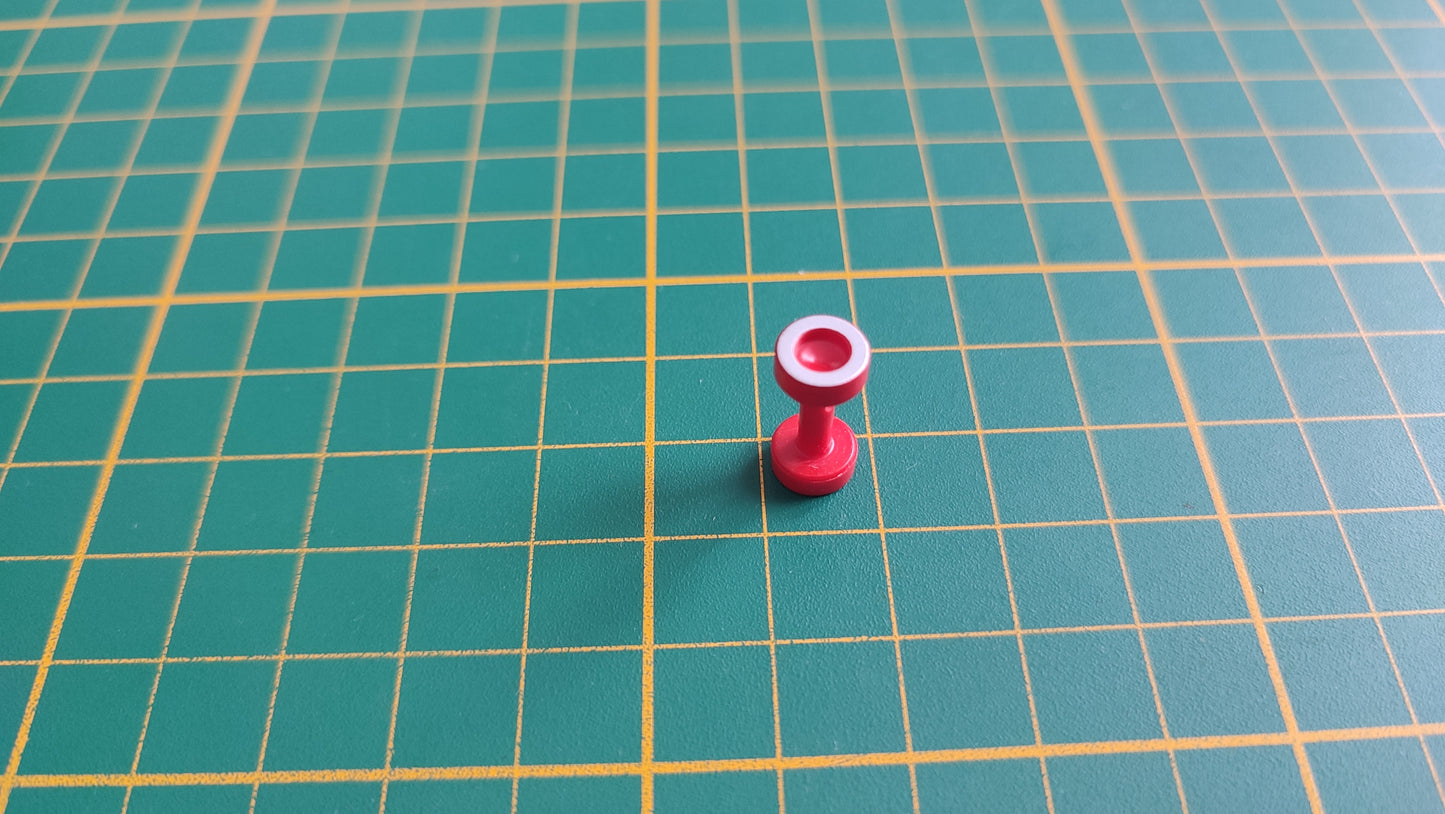 Roue et essieu de skateboard référence 30628647 pièce détachée Playmobil #E75