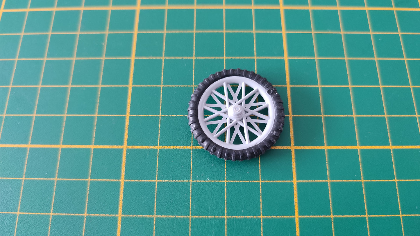 Roue et pneu 30075050 pièce détachée Playmobil #E27