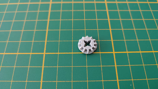 Roue grise 12 dents pièce détachée Clementoni mon atelier de mécanique 52498 Exploration antarctique #E21