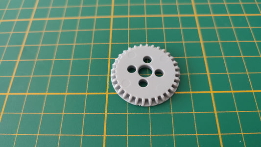 Roue grise 32 dents pièce détachée Clementoni mon atelier de mécanique 52498 Exploration antarctique #E21