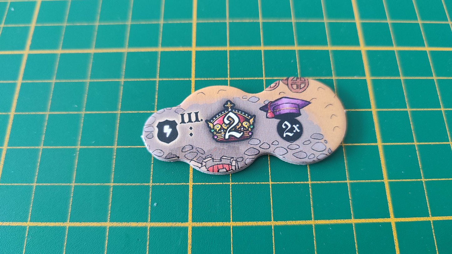 Route royale n°1 Praga Caput Regni vladimir suchy Delicious Games pièce détachée jeu de société #E34