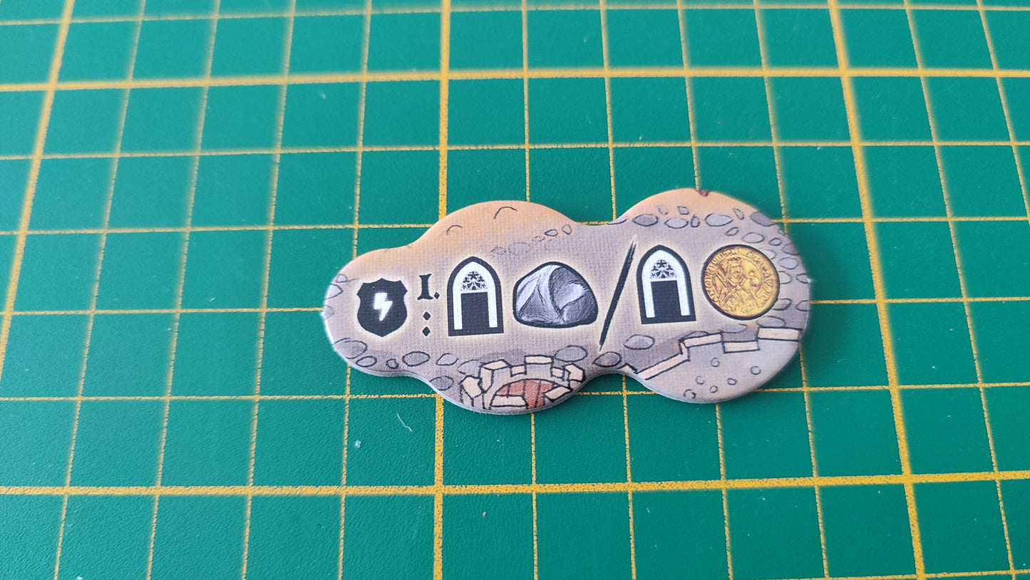 Route royale n°2 Praga Caput Regni vladimir suchy Delicious Games pièce détachée jeu de société #E34