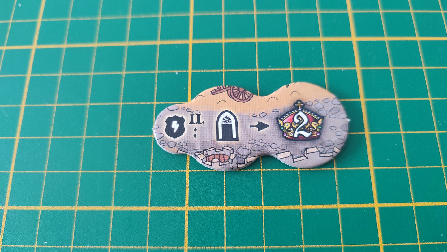 Route royale n°3 Praga Caput Regni vladimir suchy Delicious Games pièce détachée jeu de société #E34