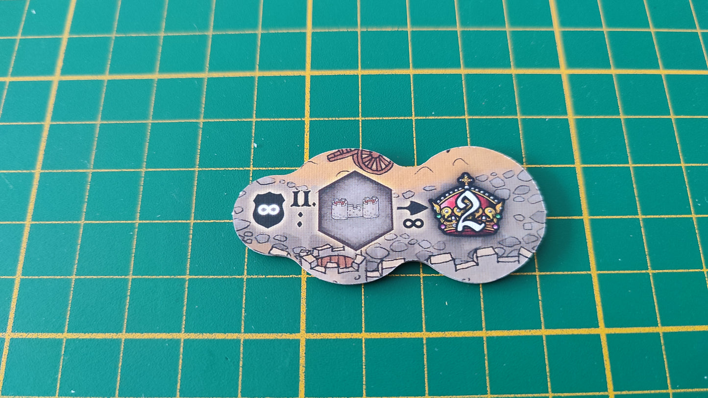 Route royale n°3 Praga Caput Regni vladimir suchy Delicious Games pièce détachée jeu de société #E34