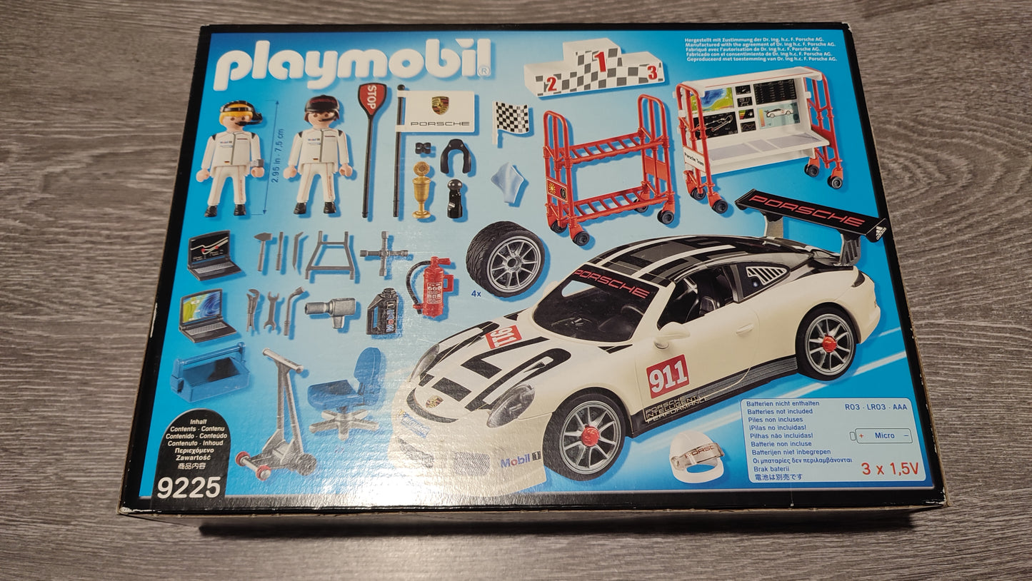 Set complet Playmobil 9225 Porsche 911 GT3 Cup neuf scellé #SP