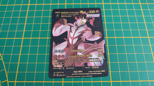 Shifours mille poing Vmax carte illustration Pokémon cosplay couleur noir française #C18-2