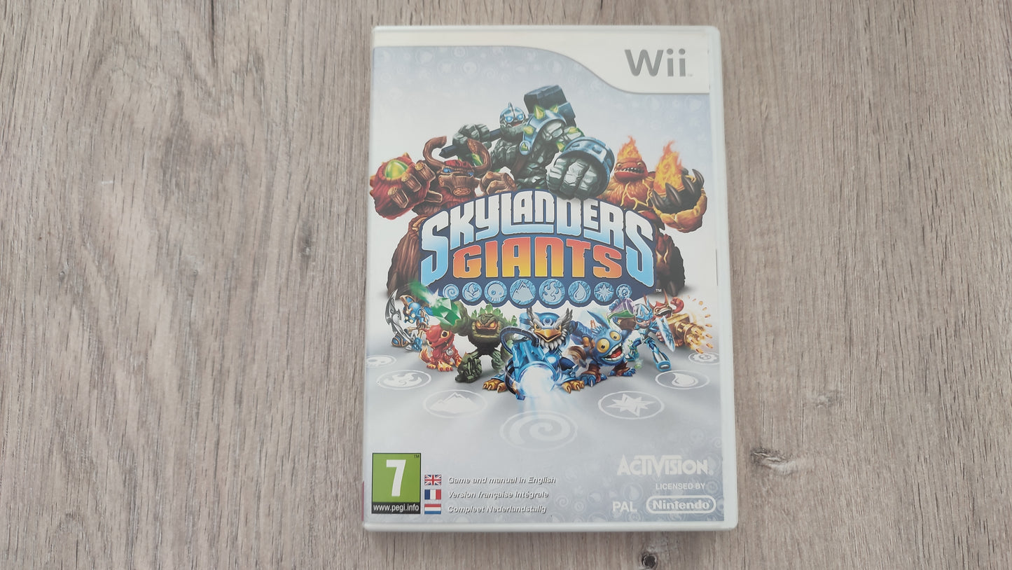 Skylanders Giants jeu vidéo console de jeux Nintendo Wii #SP