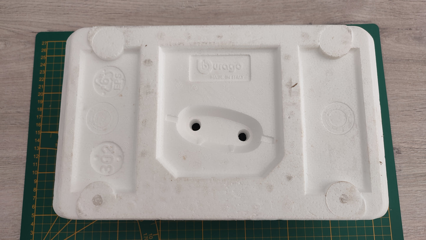 Socle intérieur boite pièce détachée miniature Bburago Burago Mercedes-benz 300 sl cabriolet 1/18 1/18e 1/18ème #E04