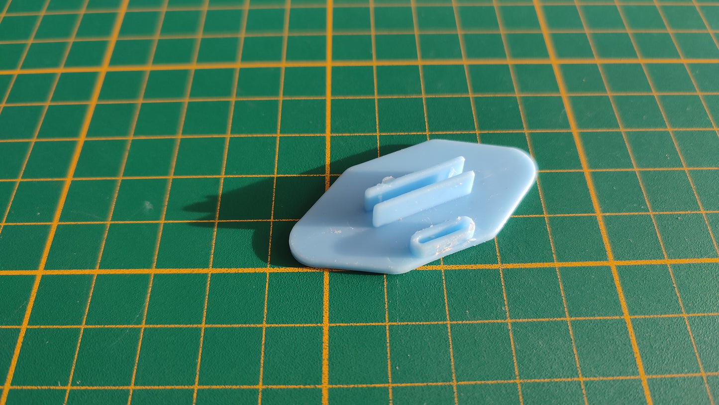 Socle pour navire unitaire pièce détachée jeu de société Canon noir feu à volonté Miro Meccano #E46