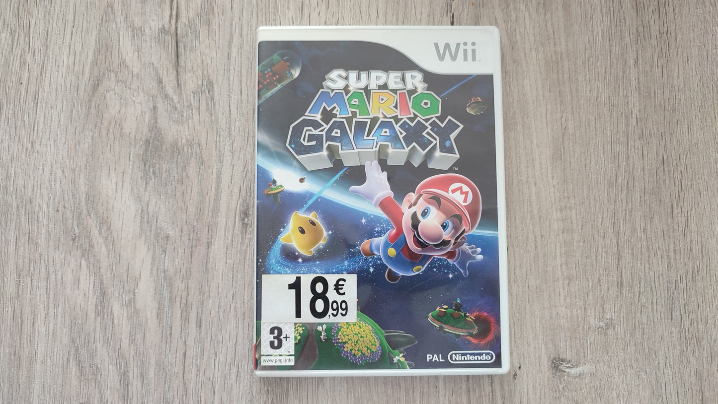 Super Mario Galaxy jeu vidéo console de jeux Nintendo Wii #SP