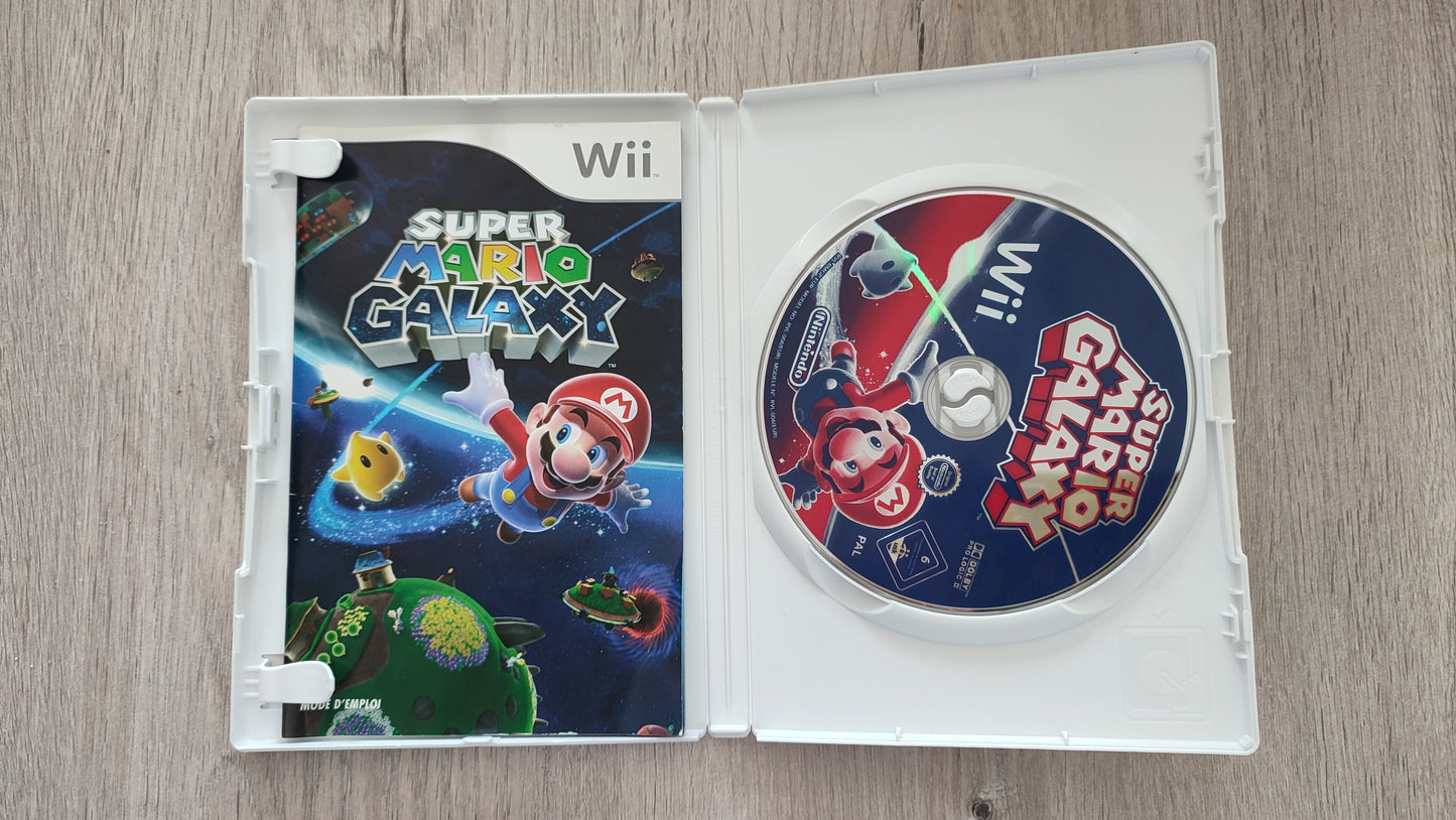 Super Mario Galaxy jeu vidéo console de jeux Nintendo Wii #SP