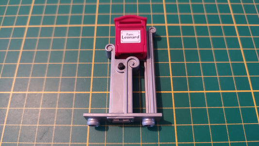 Support avec boîte aux lettres référence 30661742 30601002 pièce détachée Playmobil #D60