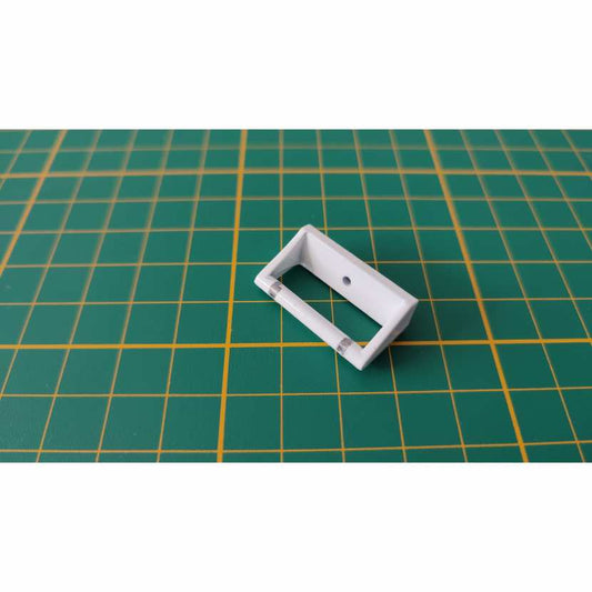 Support de charnière de portière 88F n°88 pièce détachée Porsche 911 Carrera RS 2.7 1/8 1/8ème Altaya