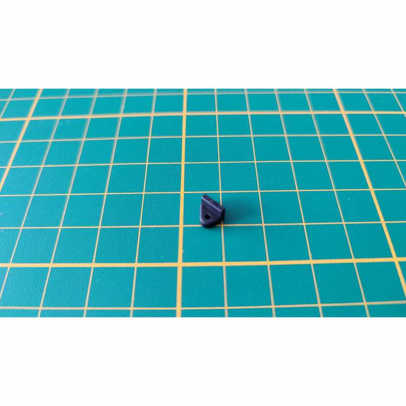 Support du rétroviseur 98F pièce détachée Porsche 911 Carrera RS 2.7 1/8 1/8ème Altaya