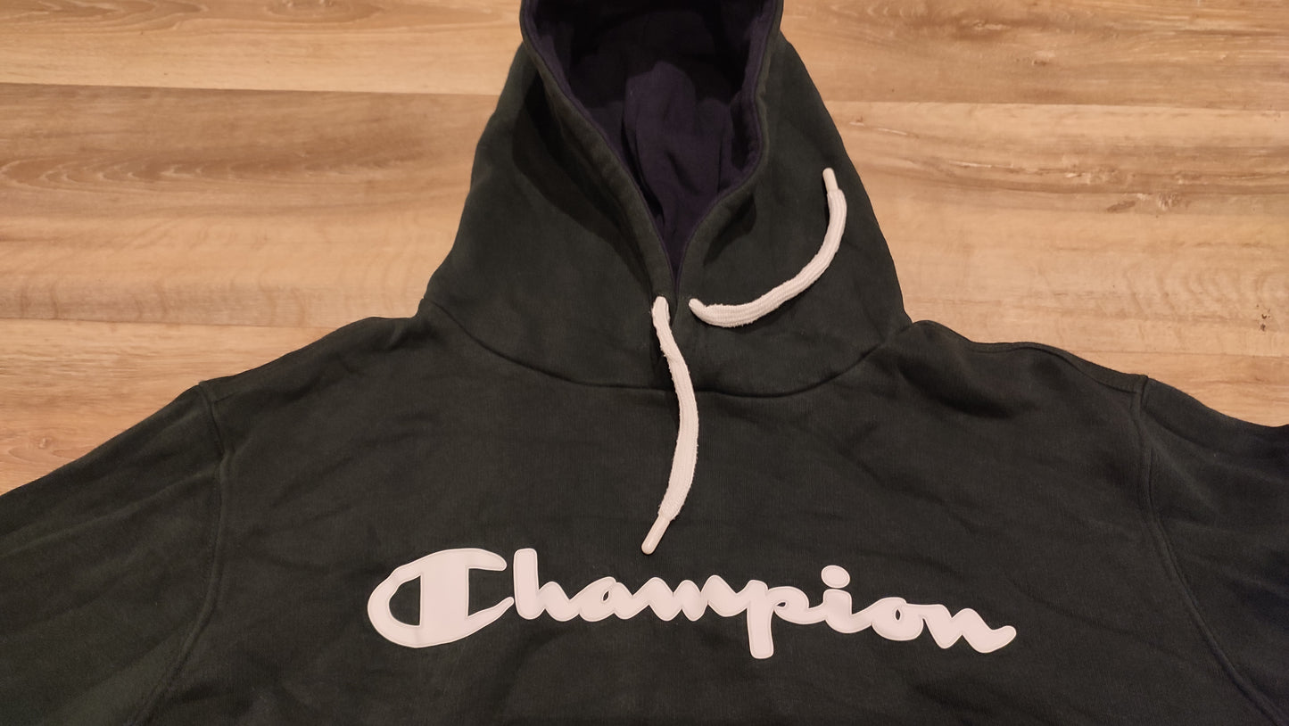 Vêtement Sweat capuche vert foncé Champion L #D80