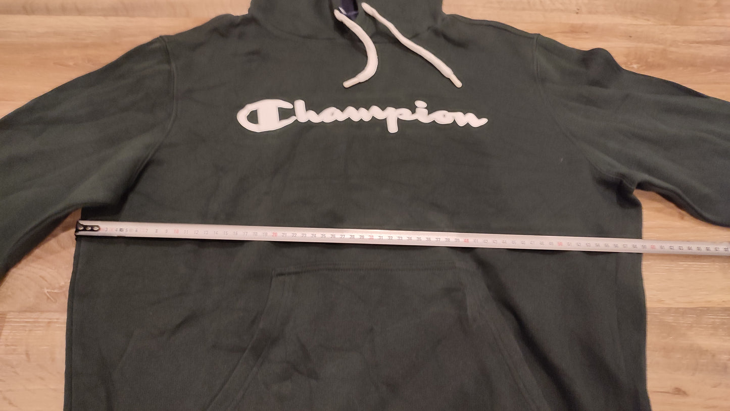 Vêtement Sweat capuche vert foncé Champion L #D80