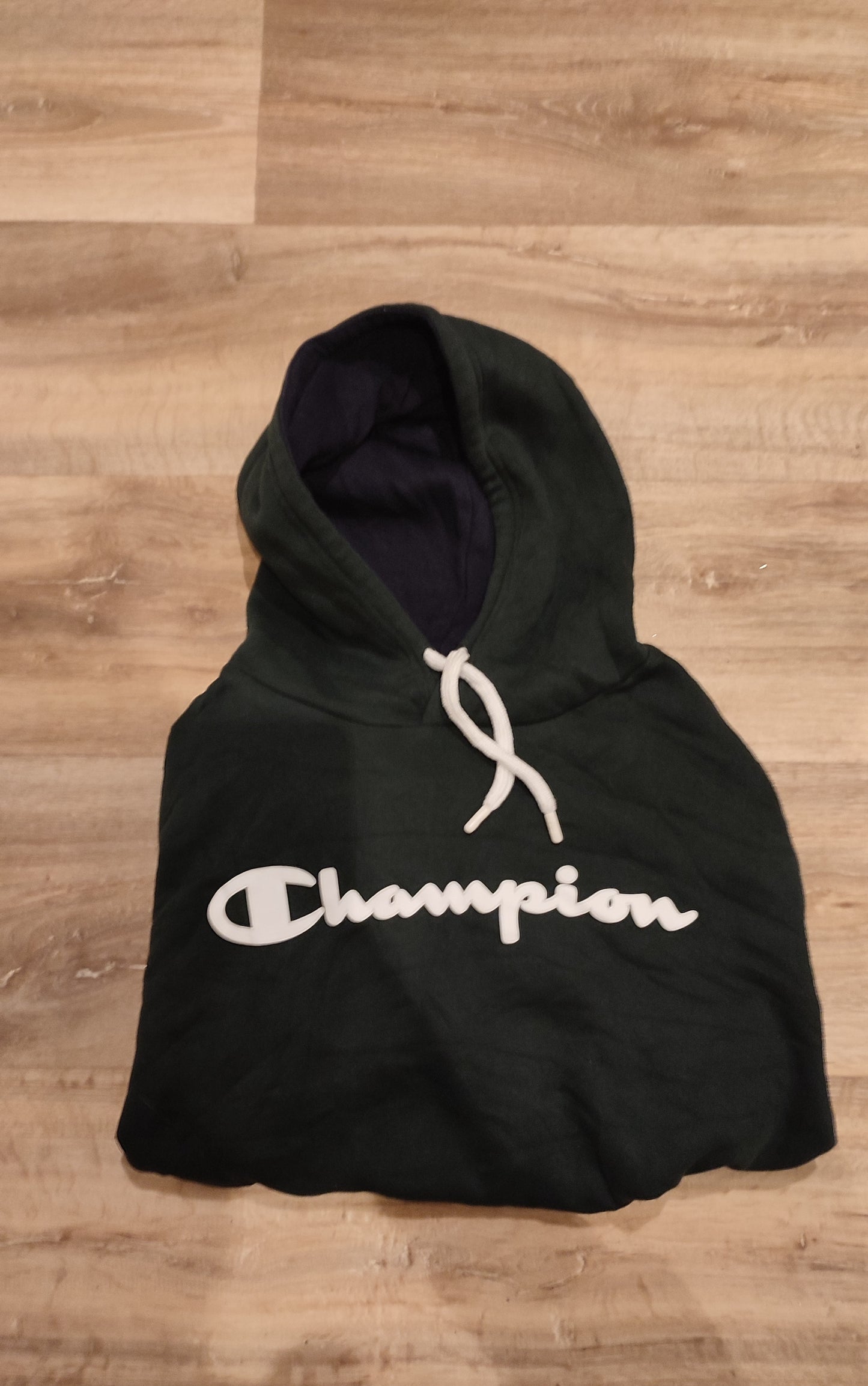 Vêtement Sweat capuche vert foncé Champion L #D80