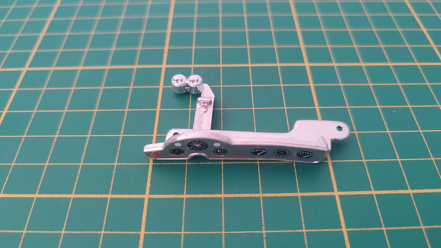 Tableau de bord pièce détachée miniature Bburago Burago Ferrari 250 Testa Rossa 1957 1/18 1/18e 1/18ème #E80