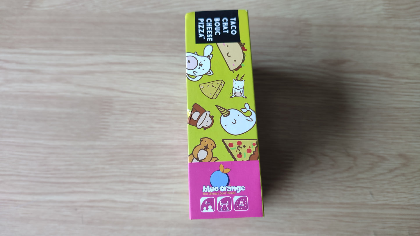 Taco Chat Bouc Cheese Pizza jeu de société complet #SP