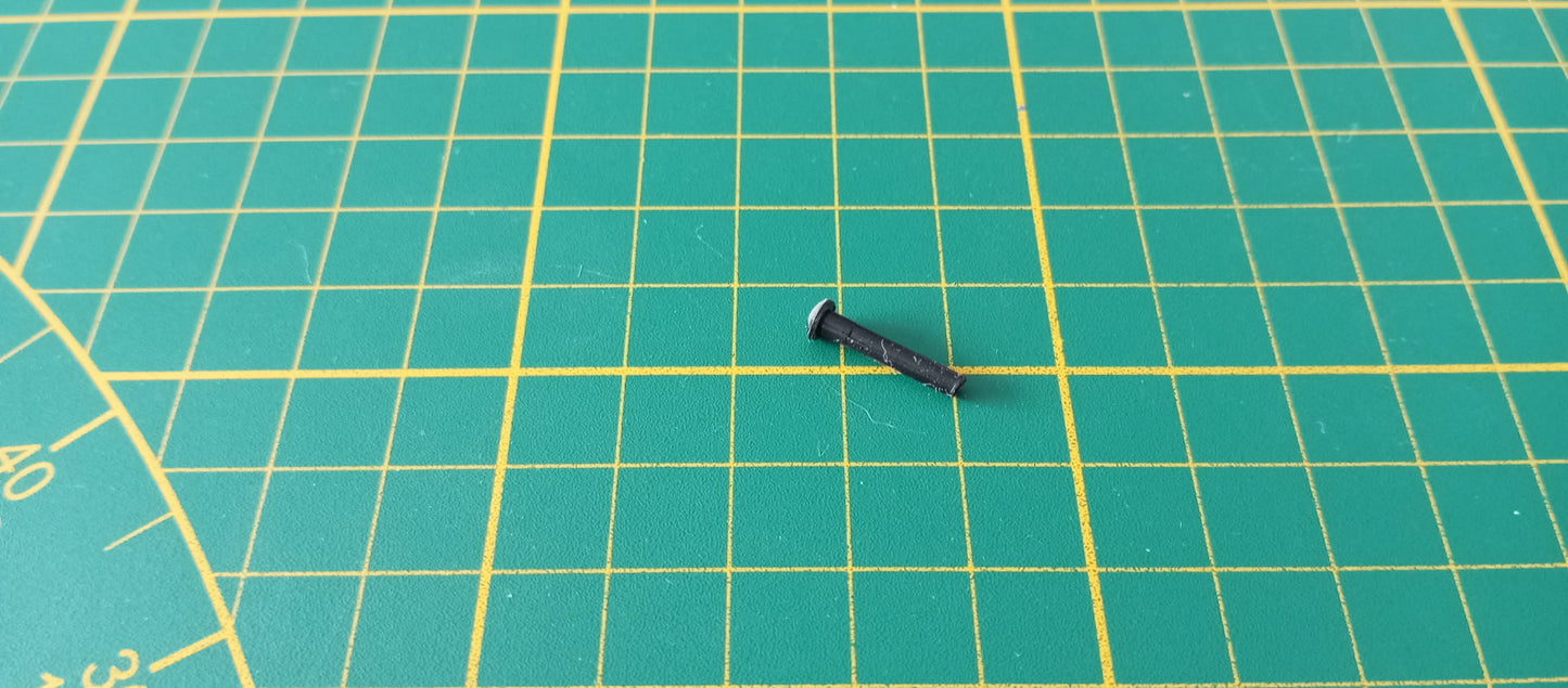 Tige axe de roue pièce détachée miniature Bburago Burago Bugatti type 59 1934 1/18 1/18e 1/18ème #E64