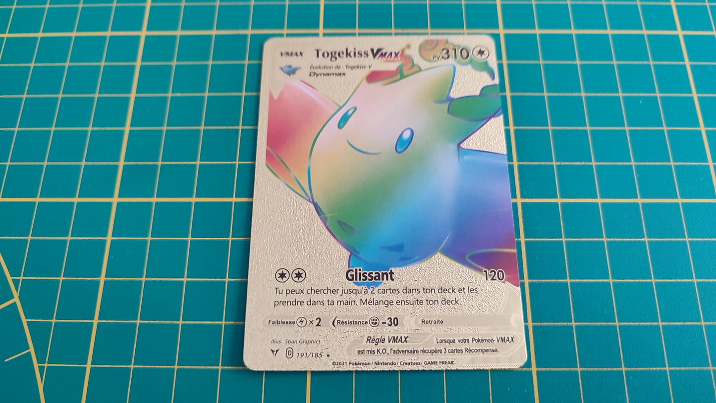 Togekiss Vmax carte illustration Pokémon cosplay couleur or française #C17