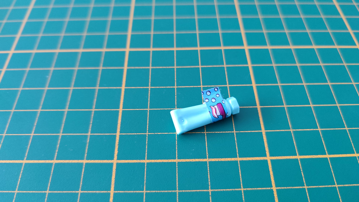 Tube de crème 30084063 + autocollant pièce détachée Playmobil #E56