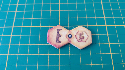 Tuile action n°2 Praga Caput Regni vladimir suchy Delicious Games pièce détachée jeu de société #E34