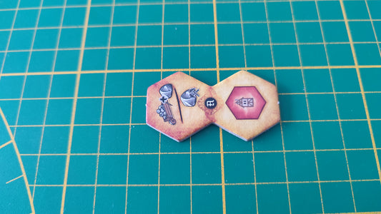 Tuile action n°4 Praga Caput Regni vladimir suchy Delicious Games pièce détachée jeu de société #E34